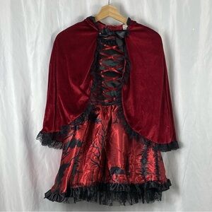 Little Red Riding Hood Girl Halloween Costume Size Medium 8-10 Years
